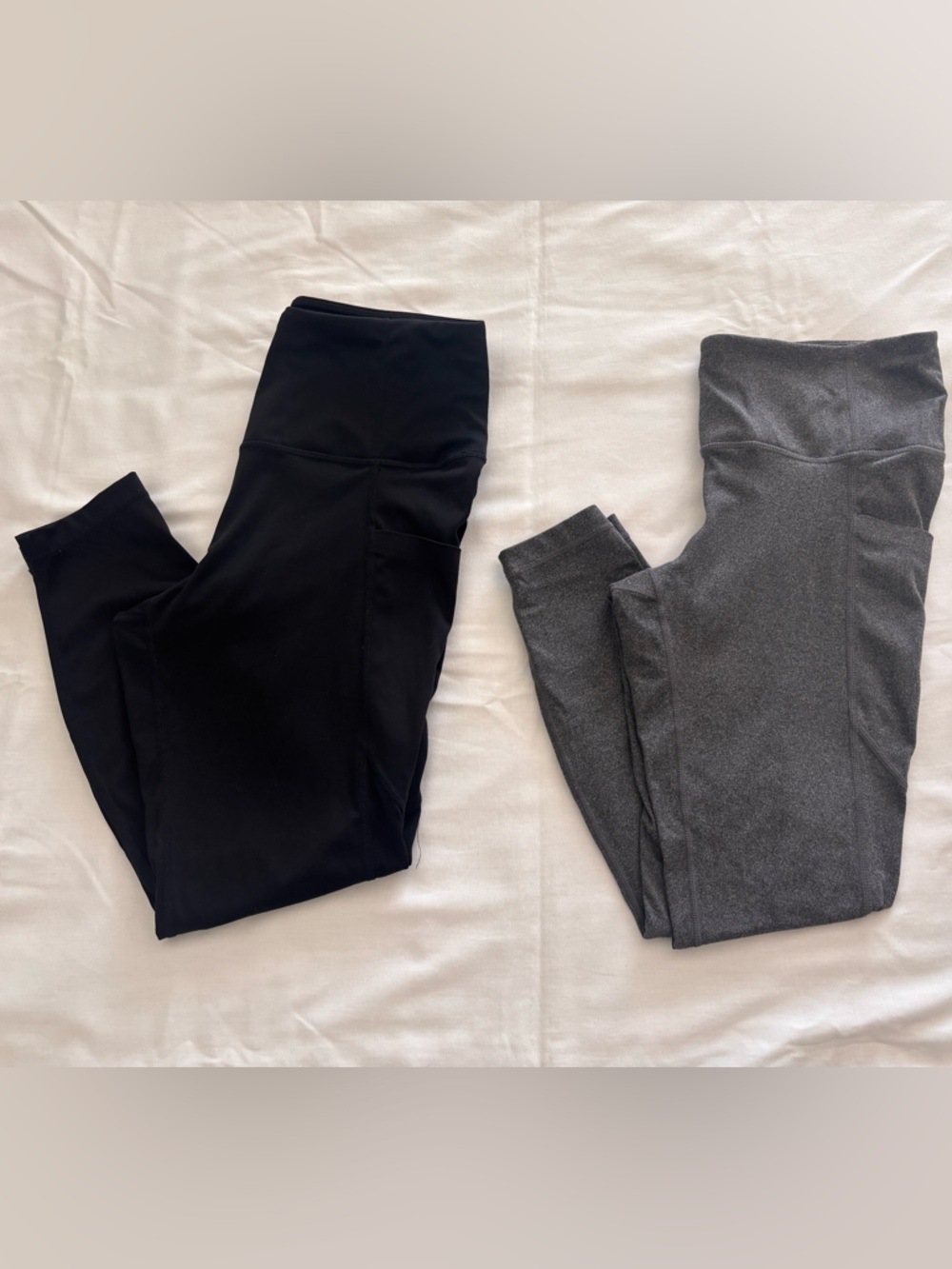Members Mark Bundle of 2 Women’s Ankle Legging with pockets in size XL